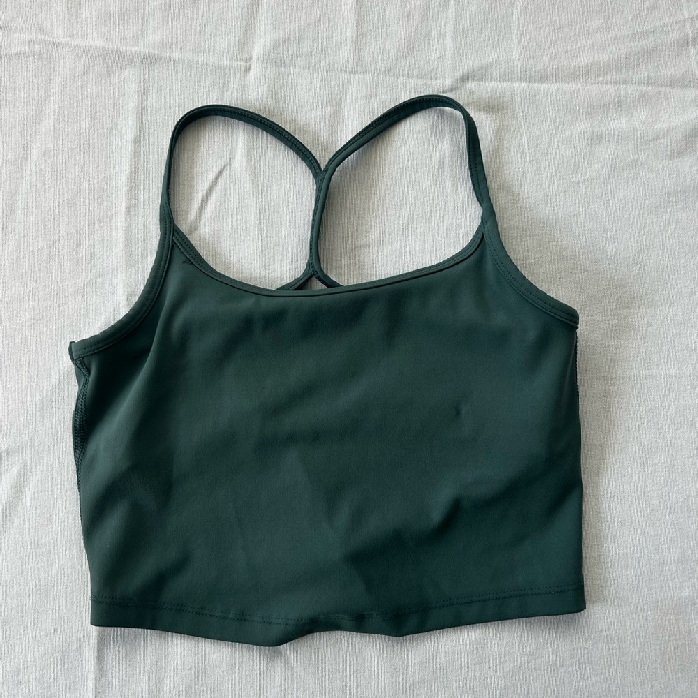 Dark teal, athletic top